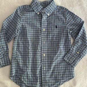 Ralph Lauren Boys Button Down Size 5